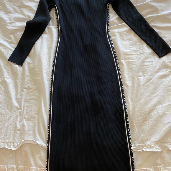 Michale Kors Mock Neck Sweater Dress - Picture 2 of 4